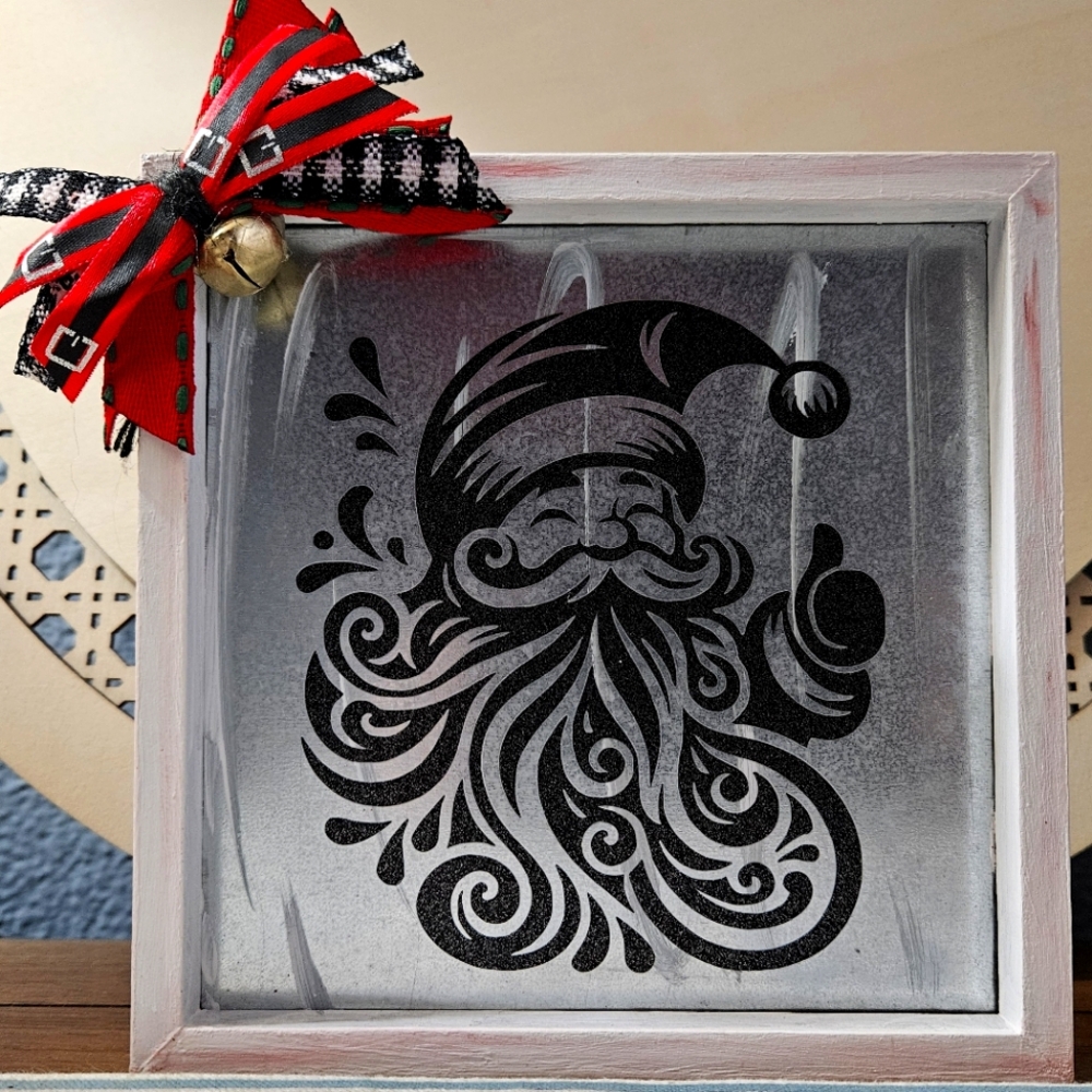 Santa Hanging/Shelf Sitter Sign